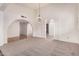 Dining room with carpet and a chandelier at 4532 E Sandra Ter, Phoenix, AZ 85032