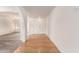 Clean entryway with light wood flooring and double doors at 4532 E Sandra Ter, Phoenix, AZ 85032