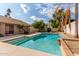 Inviting backyard swimming pool with ample surrounding space at 4532 E Sandra Ter, Phoenix, AZ 85032