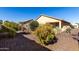 Backyard with drought-tolerant landscaping and gravel at 5219 W Buckskin Dr, Eloy, AZ 85131