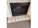 Close up view of the fireplace at 6550 N 47Th Ave # 286, Glendale, AZ 85301