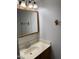 Clean bathroom with a vanity and medicine cabinet at 7801 N 44Th Dr # 1183, Glendale, AZ 85301