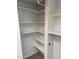 Well-lit pantry with ample shelving for storage at 7801 N 44Th Dr # 1183, Glendale, AZ 85301