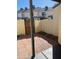 Private patio with tiled flooring and wooden gate at 7801 N 44Th Dr # 1183, Glendale, AZ 85301