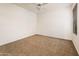 Simple bedroom with neutral wall and carpet at 8300 E Via De Ventura Rd # 2006, Scottsdale, AZ 85258