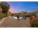 Relaxing poolside view with desert landscaping at 10874 E Dale Ln, Scottsdale, AZ 85262