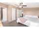 Spacious bedroom with two closets and a king-sized bed at 10951 N 91St Ave # 56, Peoria, AZ 85345