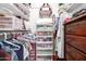 Well-organized closet with shelving and hanging space at 13234 N 109Th Ave, Sun City, AZ 85351