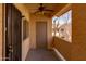 Private balcony with access from living space at 145 N 74Th St # 207, Mesa, AZ 85207