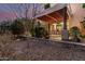 Landscaped backyard with a patio and gravel at 16025 E Primrose Dr # B, Fountain Hills, AZ 85268