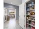 Well-organized pantry with ample shelving for food storage at 16036 W Sandia Park Dr, Surprise, AZ 85374