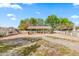 Horse stables with covered area at 21086 E Mewes Rd, Queen Creek, AZ 85142