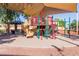 Well-maintained playground with shaded seating areas and modern play structures at 2159 S Luther --, Mesa, AZ 85209