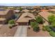 Single story home with a two-car garage and pool at 2218 E Gillcrest Rd, Gilbert, AZ 85298