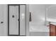 Bathroom features a walk-in shower and a separate tub at 2218 E Gillcrest Rd, Gilbert, AZ 85298