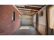 Simple sunroom with brick wall and window at 2533 E Cheery Lynn Rd, Phoenix, AZ 85016