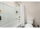 Clean bathroom, featuring a bathtub and shower at 25509 N 140Th Dr, Surprise, AZ 85387