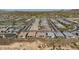 Aerial view of community, showing neighborhood layout and homes at 30401 N 115Th Dr, Peoria, AZ 85383