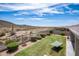 Relaxing backyard with hammock and desert views at 30401 N 115Th Dr, Peoria, AZ 85383