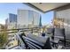 Relaxing balcony with city views and comfortable seating at 3131 N Central Ave # 6015, Phoenix, AZ 85012