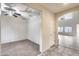 Home entryway with tile floors and views to living room at 3167 E Battala Ct, Gilbert, AZ 85297