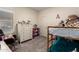 bedroom with bunk bed and plenty of storage at 36060 W Santa Clara Ave, Maricopa, AZ 85138