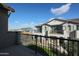 Community view from balcony, showcasing neighboring homes at 4641 S Glacier St, Mesa, AZ 85212