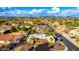 Wide aerial view of the property and neighborhood at 6030 E Crocus Dr, Scottsdale, AZ 85254