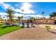 Expansive backyard oasis with pool and lounge area at 6030 E Crocus Dr, Scottsdale, AZ 85254