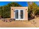 Private casita/studio with french doors and modern interior at 6030 E Crocus Dr, Scottsdale, AZ 85254