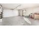 Spacious garage with overhead door and ample storage space at 6030 E Crocus Dr, Scottsdale, AZ 85254