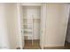 Shelved closet with ample storage space at 634 E Calavar Rd, Phoenix, AZ 85022