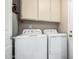 Laundry room with washer and dryer included, and additional storage at 9601 W Greenhurst Dr, Sun City, AZ 85351