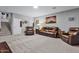 Spacious basement with a comfy seating area at 1040 N 113Th Pl, Mesa, AZ 85207