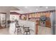 Kitchen with stainless steel appliances and granite countertops at 13450 W Maui Ln, Surprise, AZ 85379