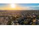 Community aerial view, showcasing sunset, mountain views and surrounding desert landscape at 20100 N 78Th Pl # 3088, Scottsdale, AZ 85255