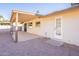 Back exterior view showing covered patio and access door at 2258 S Canton --, Mesa, AZ 85202