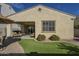 Relaxing backyard with patio furniture and artificial turf at 2931 E Citrus Way, Chandler, AZ 85286