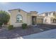Front view of a single-story home with a two-car garage at 2931 E Citrus Way, Chandler, AZ 85286