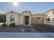 Front view of a single-story home with a two-car garage at 2931 E Citrus Way, Chandler, AZ 85286