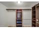 Well-organized closet with shelves maximizes storage space at 3640 N 38Th St # 104, Phoenix, AZ 85018