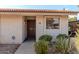 Front door entrance with security system and landscaping at 4135 N 17Th St # 11, Phoenix, AZ 85016