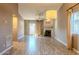 Open living room with high ceilings and a fireplace at 4135 N 17Th St # 11, Phoenix, AZ 85016