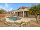 Inviting backyard oasis with a sparkling pool and spa at 4321 E Rancho Caliente Dr, Cave Creek, AZ 85331