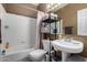 Bathroom with white sink and bathtub at 4455 E Paradise Village S Pkwy # 1031, Phoenix, AZ 85032
