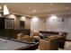 Fun game room with a pool table, wall games, and comfortable seating at 5000 N Camelback Ridge Rd # 109, Scottsdale, AZ 85251