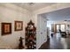 Open concept entryway leading to living area with hardwood floors and view to outdoor living at 5306 N 20Th St, Phoenix, AZ 85016