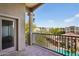 Enjoy outdoor living with great views from this condo balcony at 5450 E Deer Valley Dr # 4015, Phoenix, AZ 85054