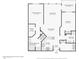 Floor plan of layout with two bedrooms, balcony, kitchen, and primary suite at 5450 E Deer Valley Dr # 4015, Phoenix, AZ 85054
