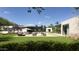 Large backyard with pool, patio, and lush landscaping at 6126 E Maverick Rd, Paradise Valley, AZ 85253